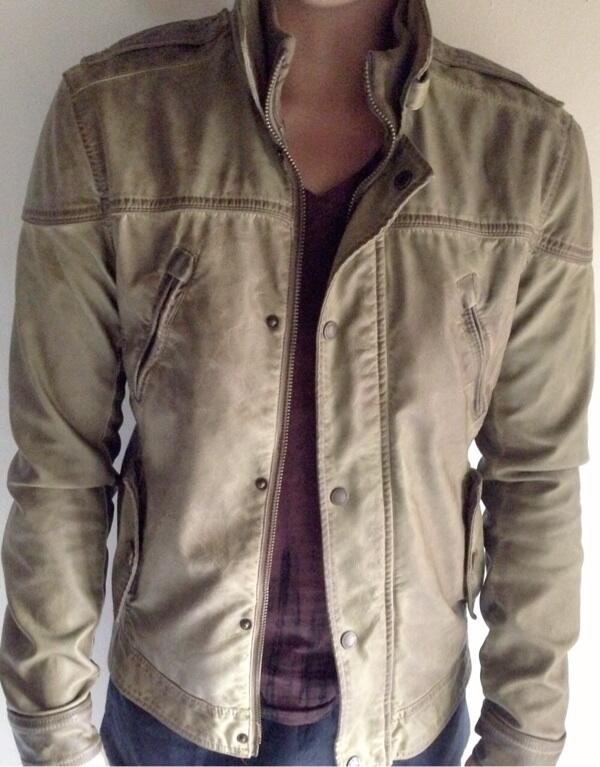 JAKET KULIT BERSHKA ORIGINAL LEATHER STORE!!!