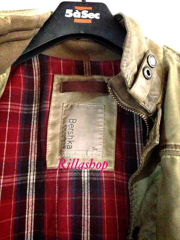JAKET KULIT BERSHKA ORIGINAL LEATHER STORE!!!