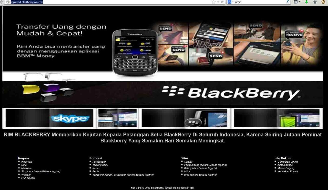 WASPADA PENIPUAN GAYA BARU &#91;RIM&#93;