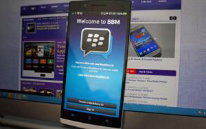 busyuuut baru seminggu,pengguna bbm di ios &amp; Android tembus ....