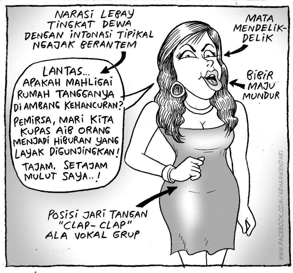 Ilustrasi Realita Acara Televisi Di Indonesia