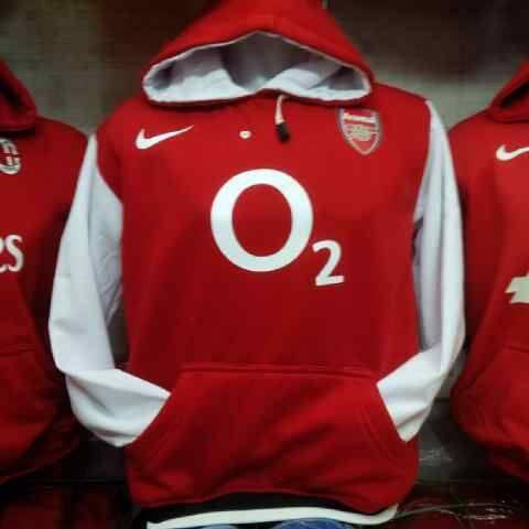 HOODIE KLUB SEPAKBOLA MANCHESTER ARSENAL CHELSEA LIVERPOOL BARCELONA MADRID PSG