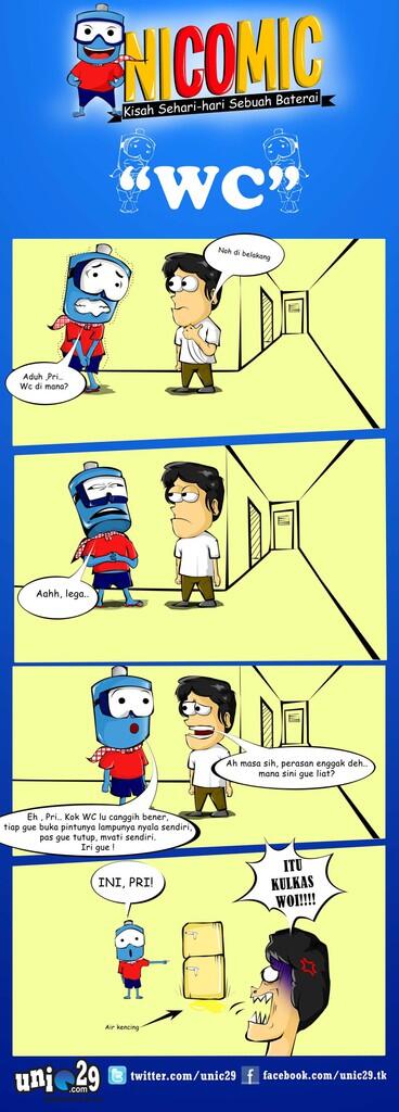 NICOMIC - &quot;WC&quot; (komik strip perdana unic29)