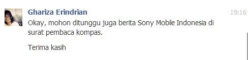 SONY SERVICE CENTER MENGECEWAKAN