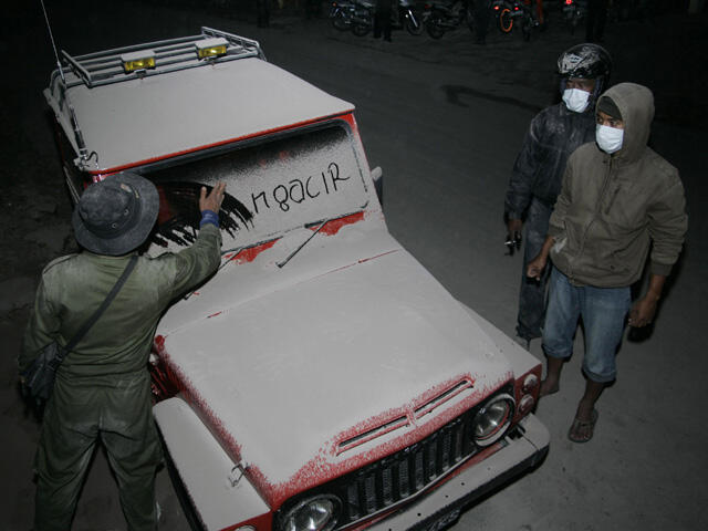 (MERINDING) Foto Akibat Letusan Gunung Merapi