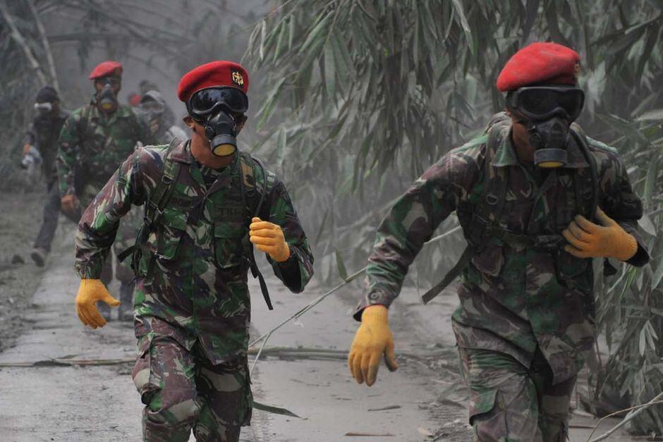 (MERINDING) Foto Akibat Letusan Gunung Merapi