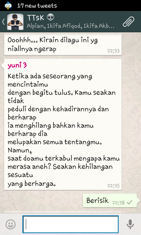 Asal muasal terjadi TTSK &#91;geng ane dari semasa SMK&#93;