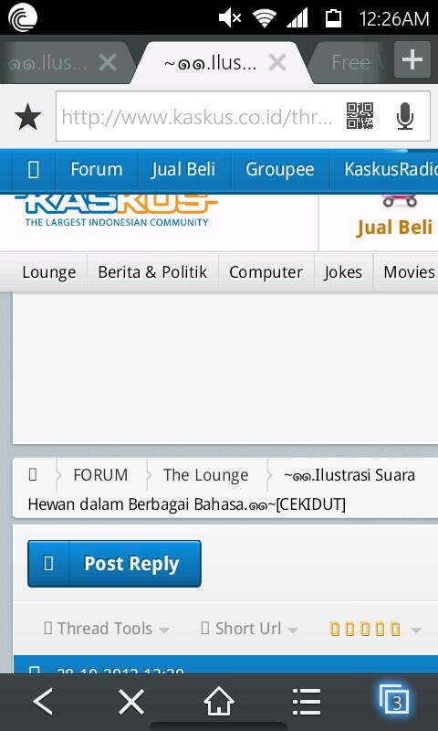 Cara edit post kaskus di gadget android + cara uplod imagenya sekalian