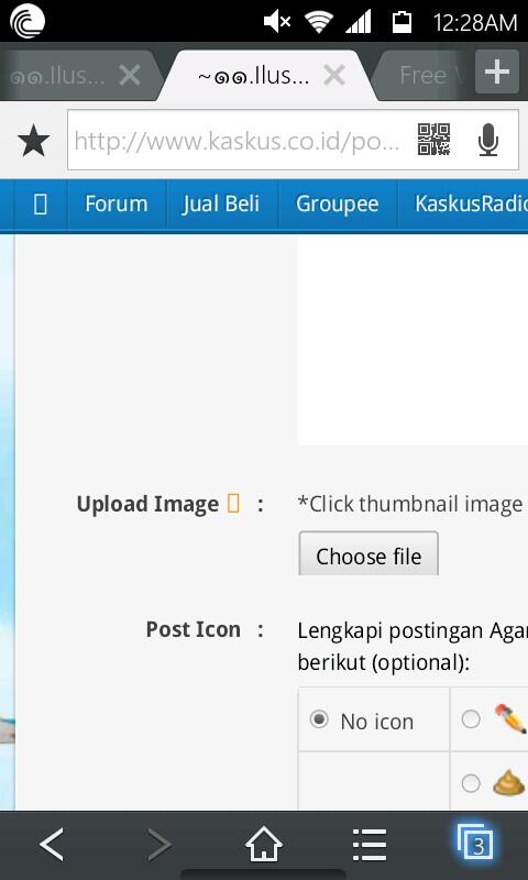 Cara edit post kaskus di gadget android + cara uplod imagenya sekalian