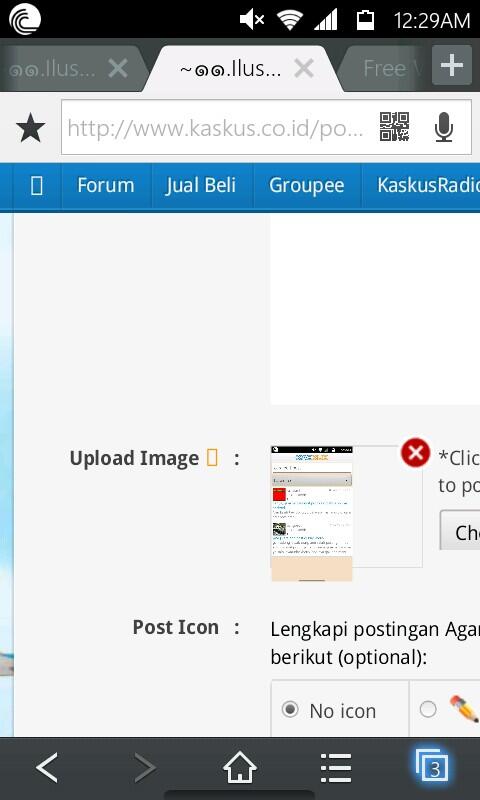 Cara edit post kaskus di gadget android + cara uplod imagenya sekalian