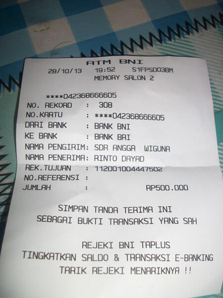 Surat terbuka untuk id rintodayat49 di tokobagus