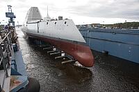 First Zumwalt Class Destroyer Launched