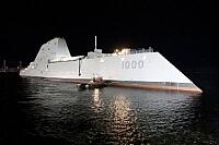 First Zumwalt Class Destroyer Launched