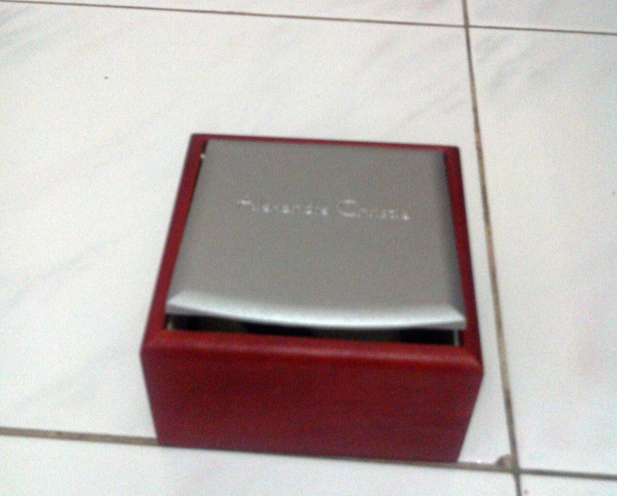 (Jogja) JUAL Jam Tangan Pria Alexandre Christie, Strap Kulit