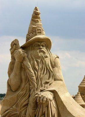 WOW Karya seni ini dari pasir pantai