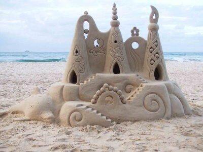 WOW Karya seni ini dari pasir pantai