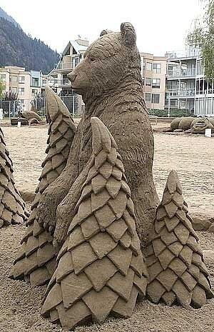 WOW Karya seni ini dari pasir pantai