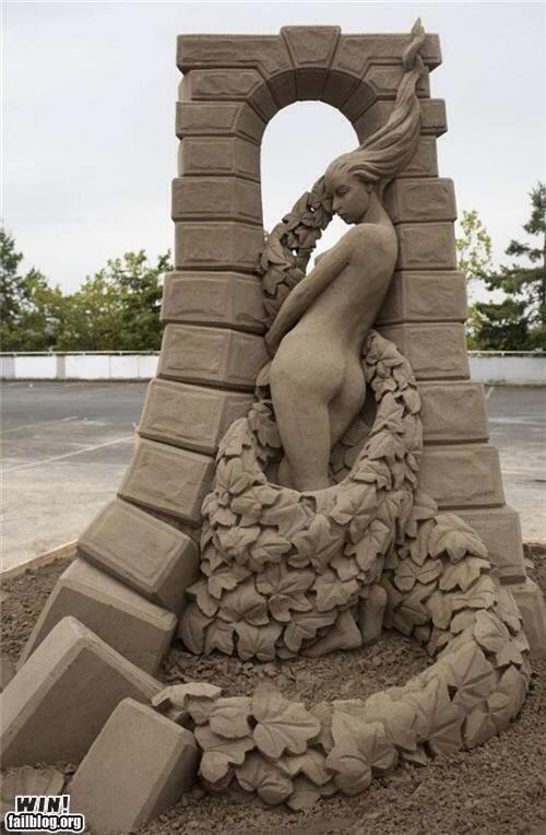 WOW Karya seni ini dari pasir pantai