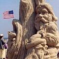 WOW Karya seni ini dari pasir pantai