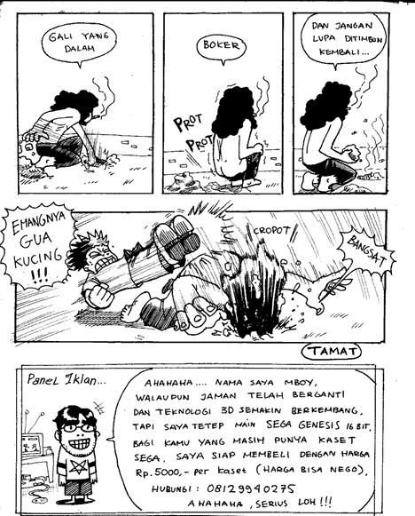 Komik Mini Tapi Bikin Ketawa!!