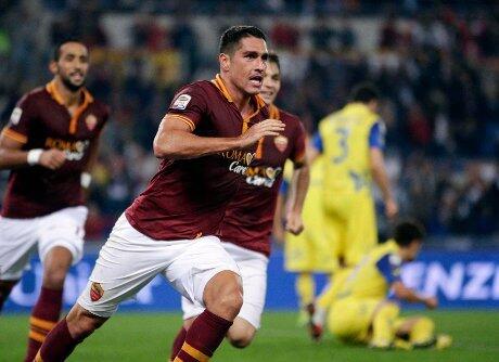 Whoohhhooo!!! tekuk Chievo, Roma cetak rekor baru di Serie A gan. 10 Plays = 10 Wins