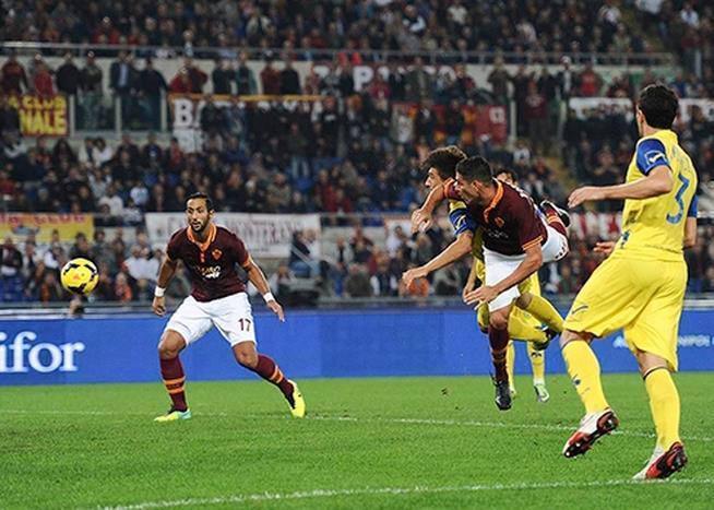 Whoohhhooo!!! tekuk Chievo, Roma cetak rekor baru di Serie A gan. 10 Plays = 10 Wins