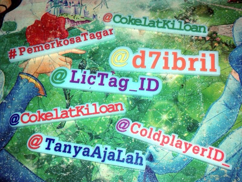 Dicari Reseller &amp; Dropshipper Produk LicTag™ - Pionir Premium Acrylic Name Tag !!