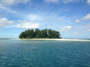 pulau surga harapan island