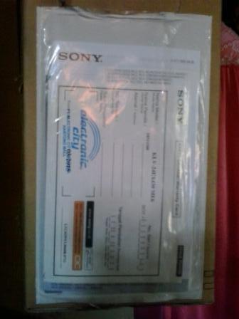 JUAL (2nd) baru 1 minggu pakai SONY BRAVIA LED TV 24" COD SOLO / SRAGEN