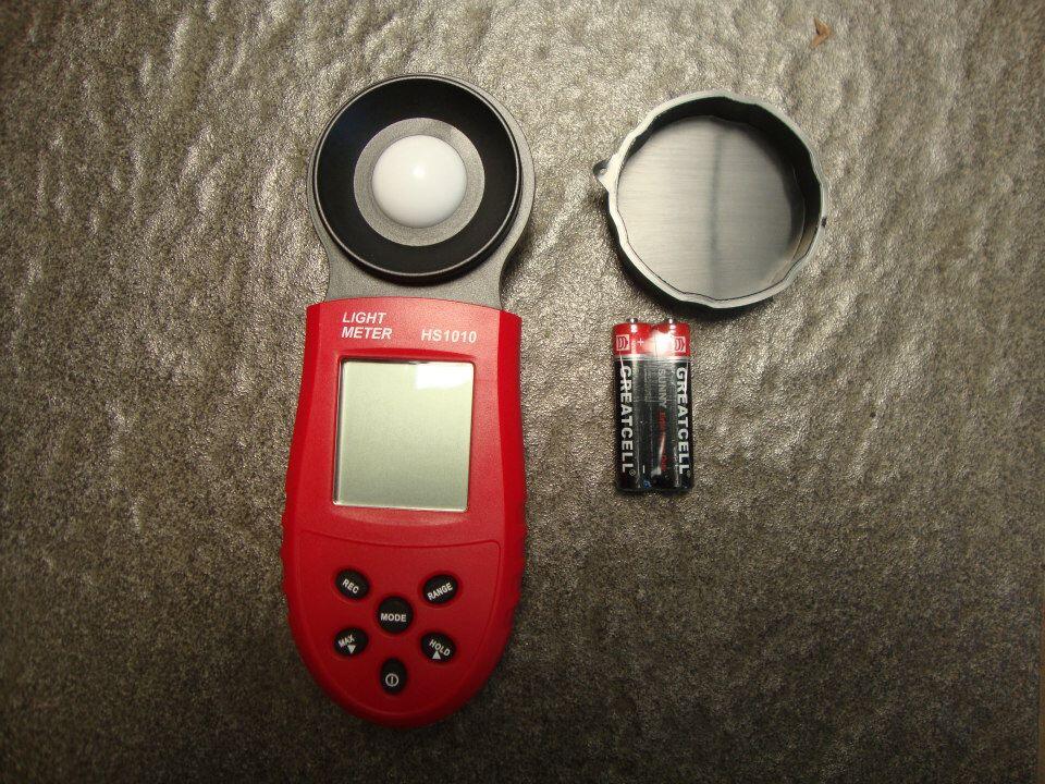 Digital Light Luminous Flux Meter 0 - 100,000 Lux