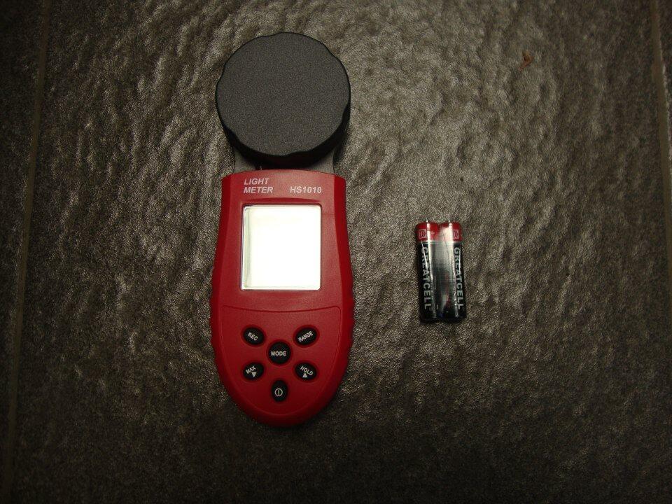 Digital Light Luminous Flux Meter 0 - 100,000 Lux