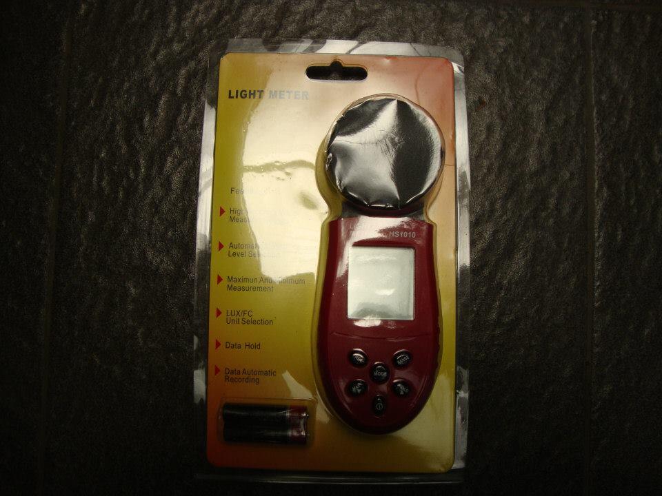 Digital Light Luminous Flux Meter 0 - 100,000 Lux