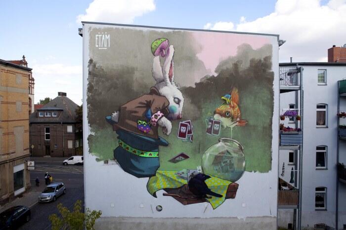 Mural Terbesar yang Gak Biasa : GIANT MURAL (ETAM CRU) 