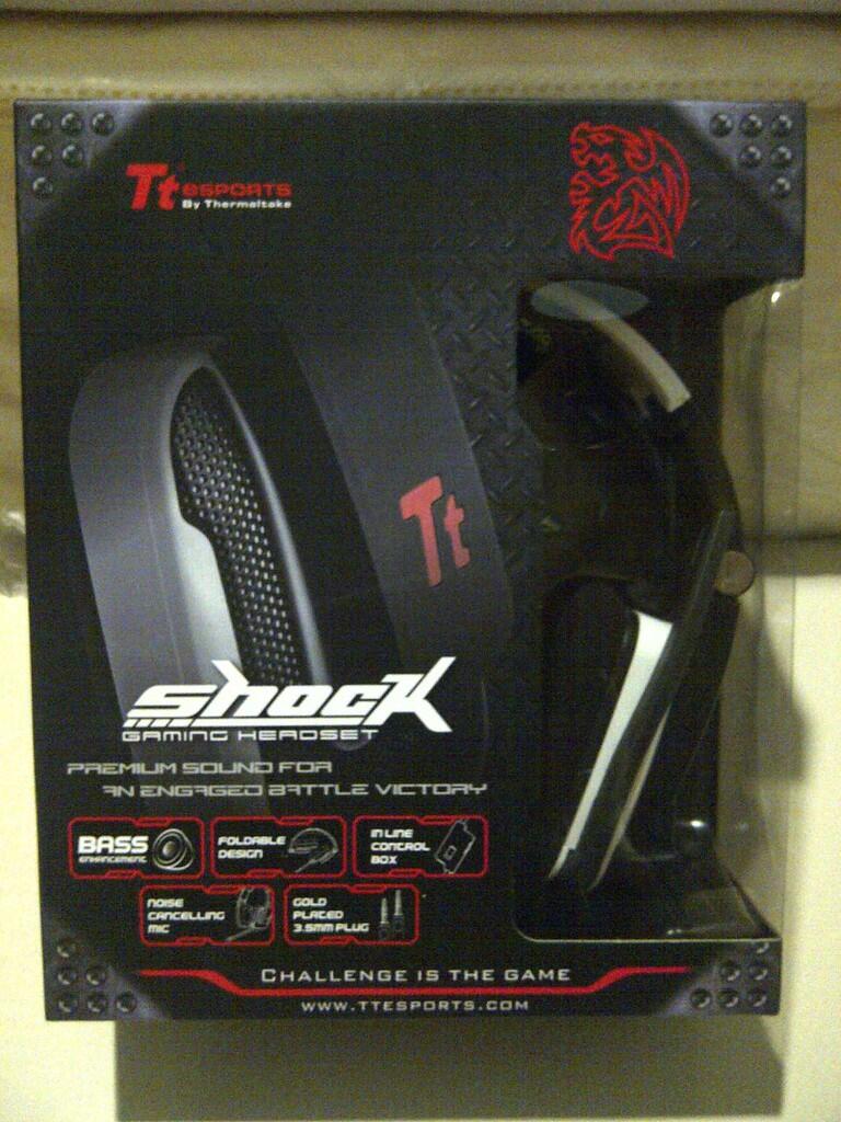 WTS / Jual TT ESports Shock Gaming Headset - White (SOLO)
