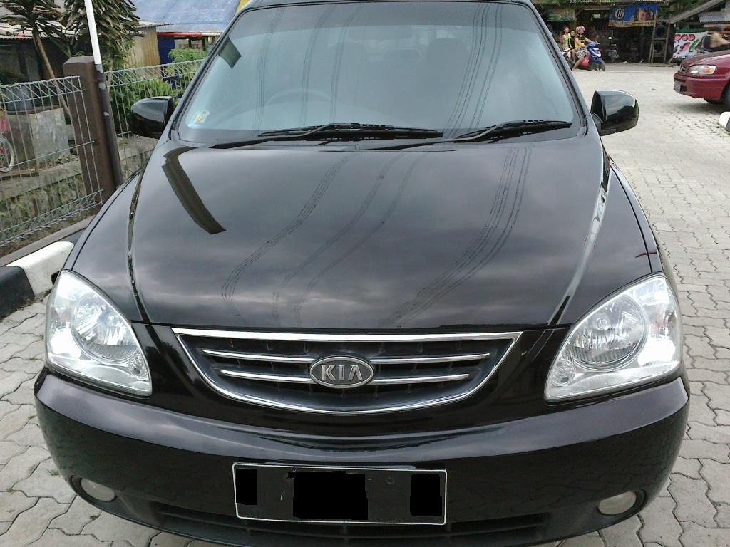 Kia Carens II MT 2007,Hitam,Elegance, Bisa Kredit Gan