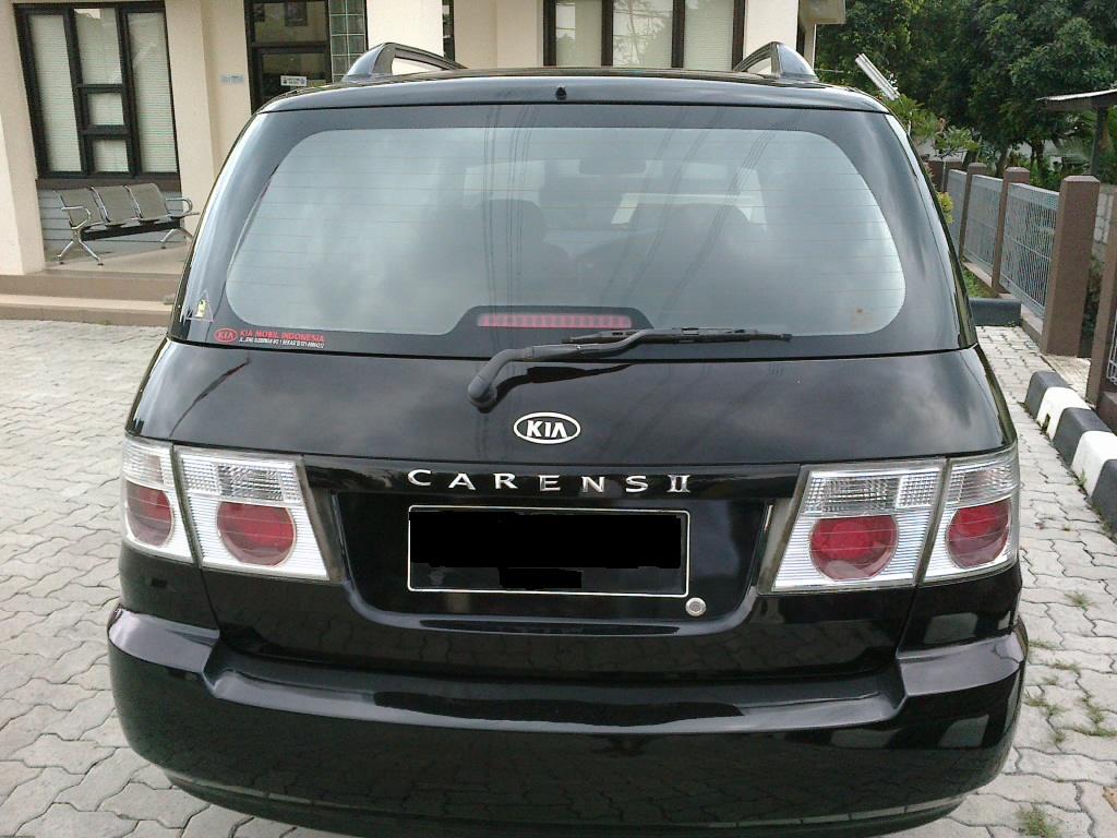 Kia Carens II MT 2007,Hitam,Elegance, Bisa Kredit Gan