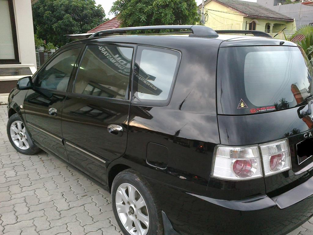 Kia Carens II MT 2007,Hitam,Elegance, Bisa Kredit Gan
