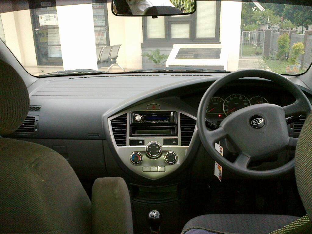 Kia Carens II MT 2007,Hitam,Elegance, Bisa Kredit Gan