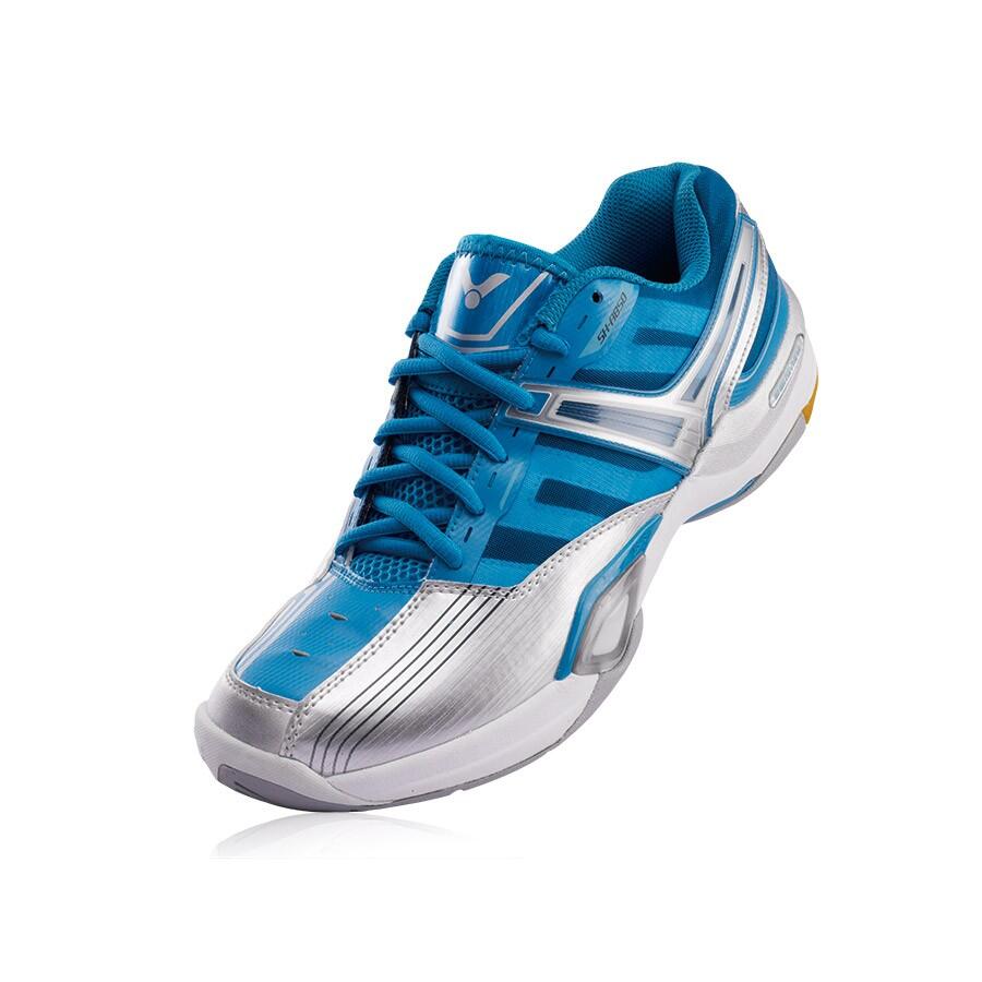 SePaTu BaDminToN VicToR SH - A850 sTabiLo gReEn ; SkY bLuE pLaTinUm siLvEr & OrAnGe
