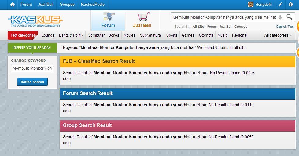 Membuat Monitor Komputer Hanya Anda yang bisa Melihat &#91;BB++&#93;