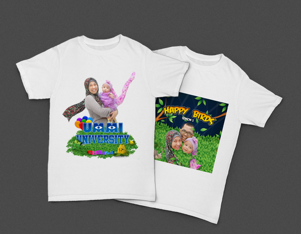 Kaos Cetak Dijital untuk Bayi/Anak