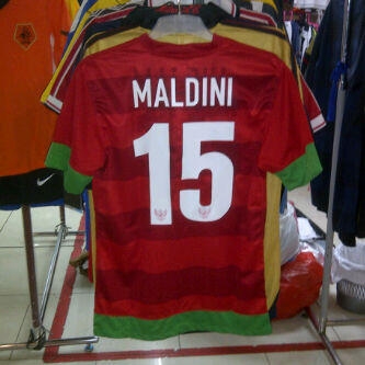 Jual Jersey Grade ori timnas Indonesia + name set grade ori