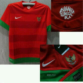 Jual Jersey Grade ori timnas Indonesia + name set grade ori