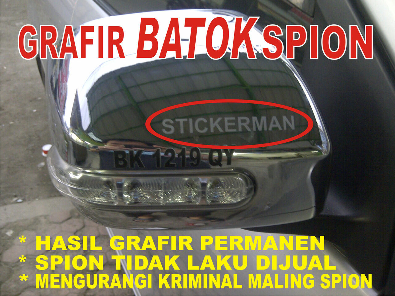 (SHARE) Waspada pencurian Spion Mobil