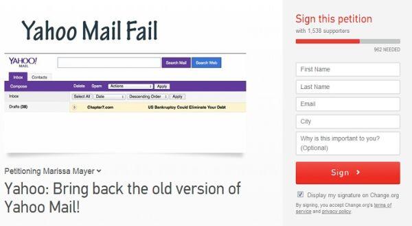 &#91;HOT&#93; Muka Baru Yahoo Mail Ternyata Menuai Protes dan Kritik, Menurut Agan2 Bagaimana