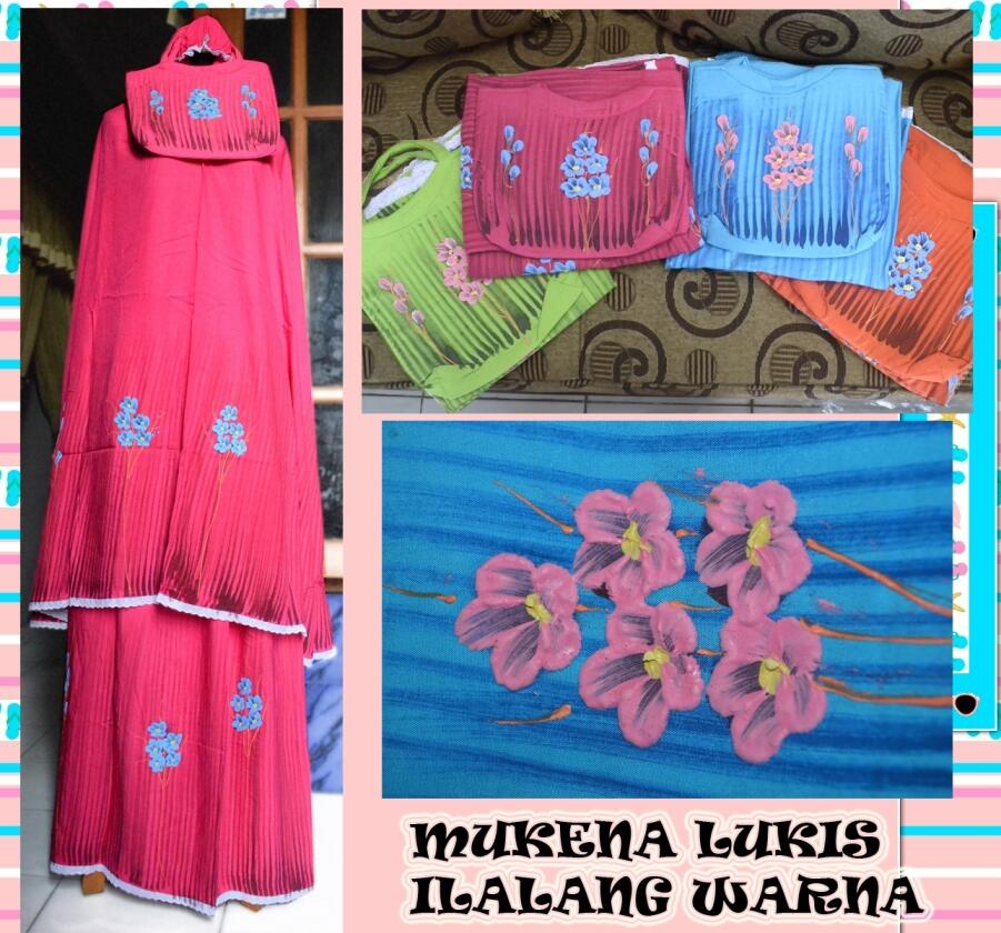 Mukena Lukis Asli SOLO (harga grosir - paling murah)