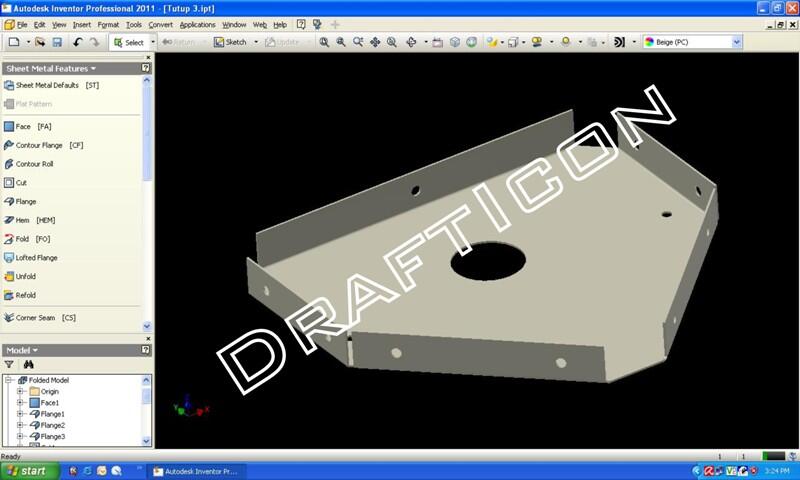 Jasa Gambar Drafter Mesin 2D 3D Auto Cad, Catia, SolidWork, INVENTOR, Corel