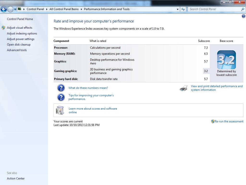 Trik Menggubah Rating Windows Experience Index Diwindows 7