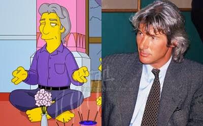 Tokoh-tokoh selebriti dalam serial kartun The Simpson