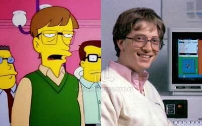 Tokoh-tokoh selebriti dalam serial kartun The Simpson